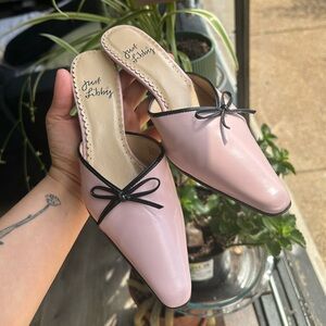 Y2K Pink Bow Kitten Heels